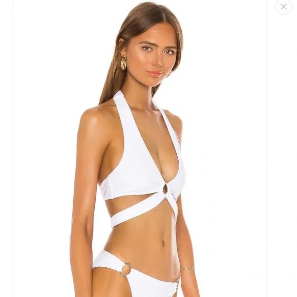 Tularosa Elisee Top in White, Size: XS - Picture 2 of 8